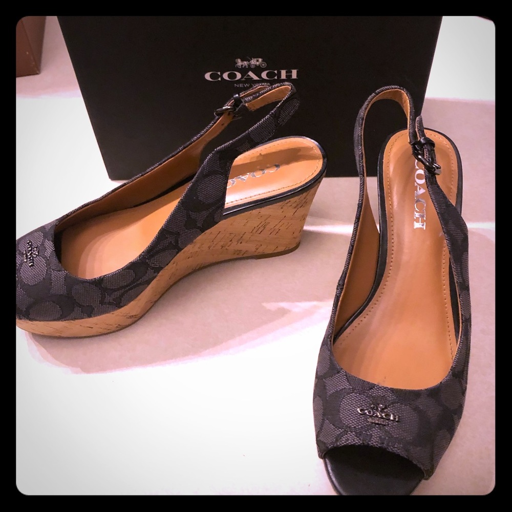 Coach wedges